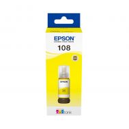 Μελάνι Epson 108 Yellow Ecotank Pigment Bottle 70ml C13T09C44A