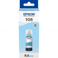 Μελάνι Epson 108 Light Cyan Ecotank Pigment Bottle 70ml C13T09C54A