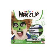 Carioca Mask Up Monster Χρώματα Προσώπου Σετ 3τμχ.