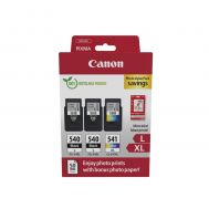 Μελάνι Canon PG-540XL Black & CL-541XL Tri-Colour Value Pack + Photo Paper