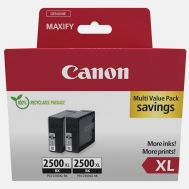 Μελάνι Canon PGI-2500XL Black Inkjet Cartridge 2 Pack