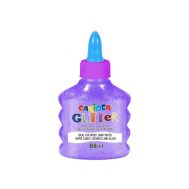 Κόλλα Carioca Glitter Glue Neon 88ml Μωβ