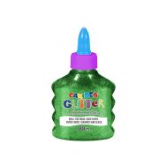 Κόλλα Carioca Glitter Glue Spark 88ml Πράσινο