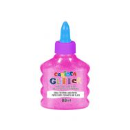 Κόλλα Carioca Glitter Glue Neon 88ml Ροζ