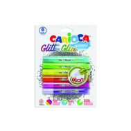 Κόλλα Carioca Glitter Glue Neon 10.5ml x 6 χρώματα