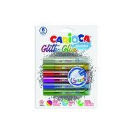 Κόλλα Carioca Glitter Glue Spark 10.5ml x 6 χρώματα