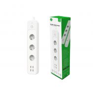Woox Smart Power Strip with Energy Meter Max. 3680W White R5104