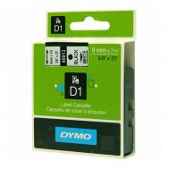 Ταινία Ετικετογράφου Dymo Standard 40910 9mm x 7m (Μαύρα Γράμματα σε Διάφανο Φόντο) S0720670