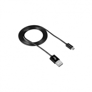 Canyon Simple Sync+Charge Cable Micro USB - USB 2.0, Black CNE-USBM1B