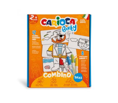 Carioca Σετ Ζωγραφικής Baby +2 Combino Puzzle Tales 20 τεμ. (42895)