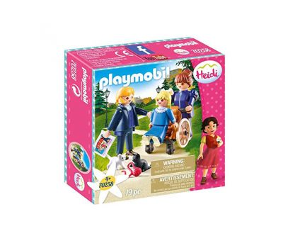 Playmobil Heidi: Η Κλάρα, ο Πατέρας και η Δεσποινίς Ροτενμάιερ (70258)