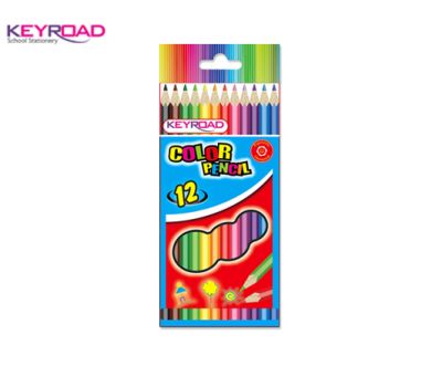 Ξυλομπογιές Keyroad Color 12 χρώματα