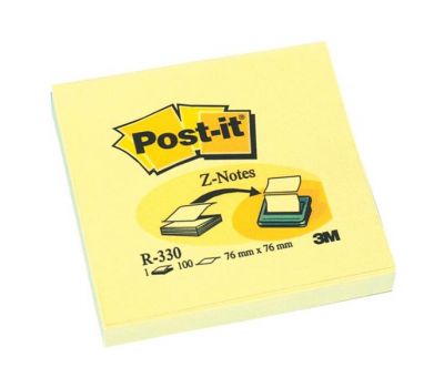 Αυτοκόλλητα Χαρτάκια 3Μ Post-it Z-Notes 76x76mm. 100 Φύλλα