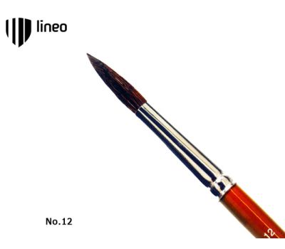 Lineo Πινέλο Νεροχρώματος Στρογγυλή Μύτη Νo11